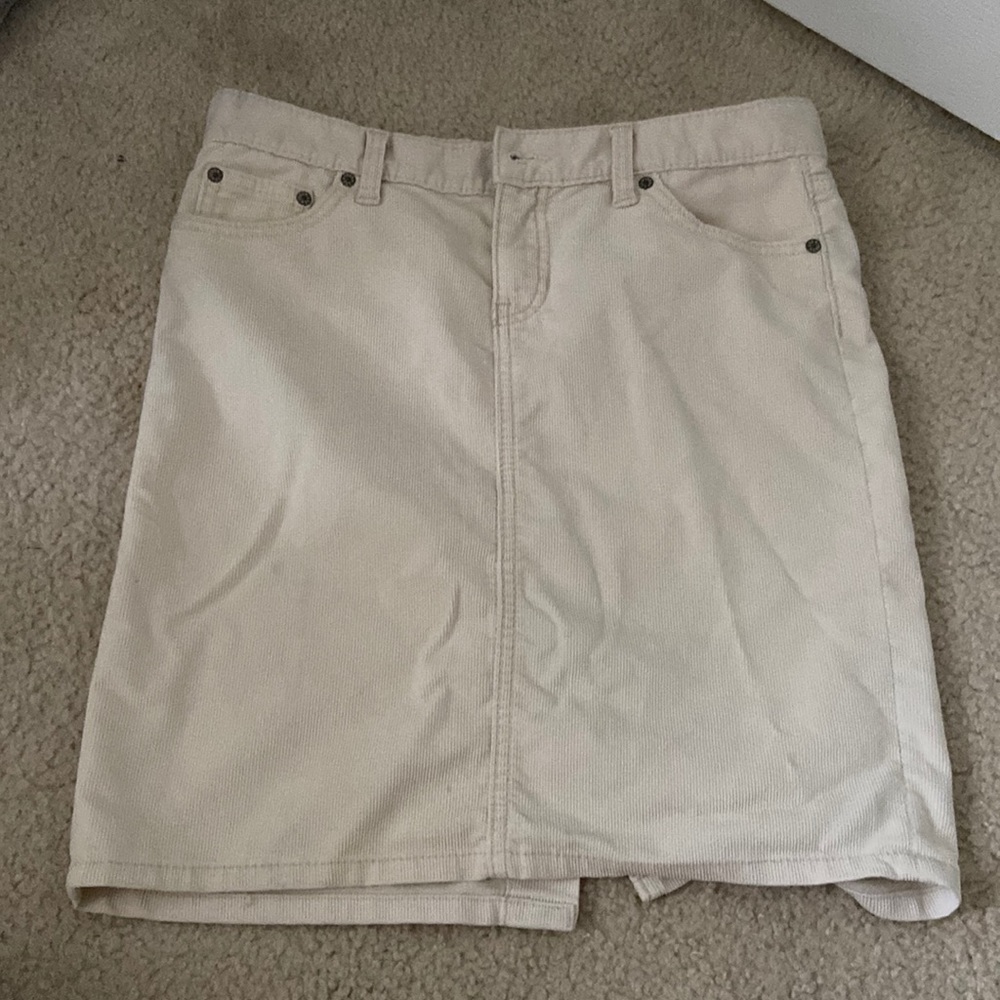 Corduroy skirt